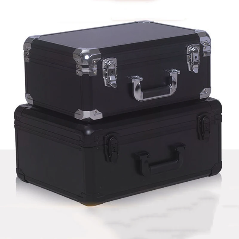 Black Tool Box Container Multifunctional Large Suitcase Organizer Outdoor Storage Kit Toolbox Complete Werkzeugkoffer Tool Items