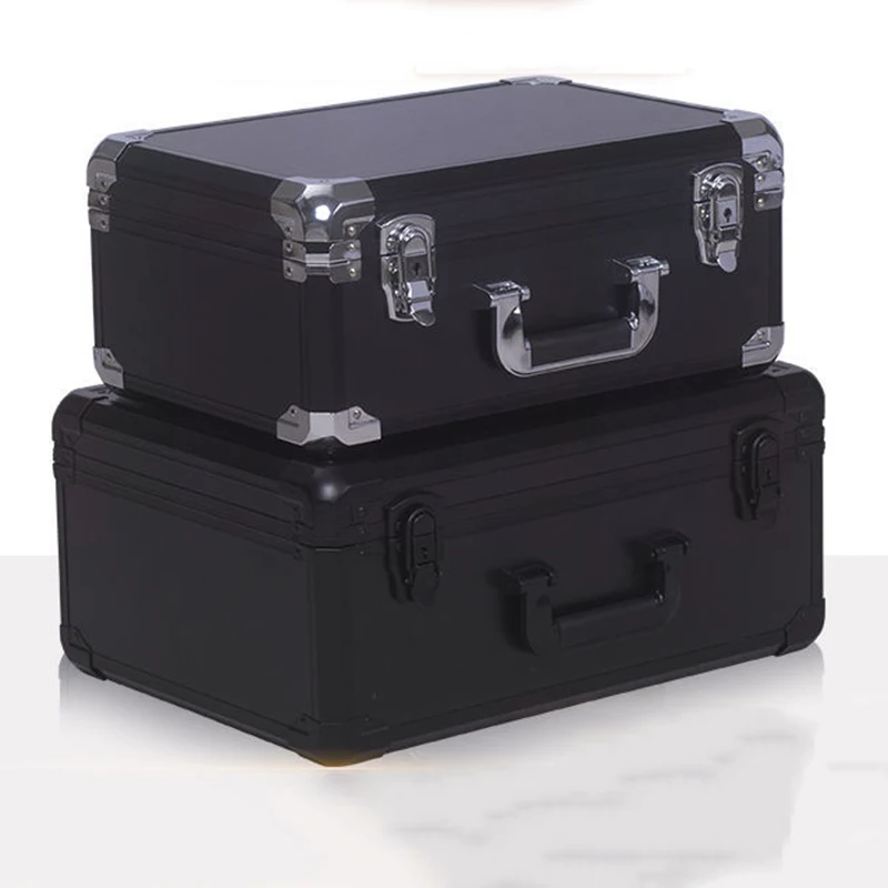 

Black Tool Box Container Multifunctional Large Suitcase Organizer Outdoor Storage Kit Toolbox Complete Werkzeugkoffer Tool Items