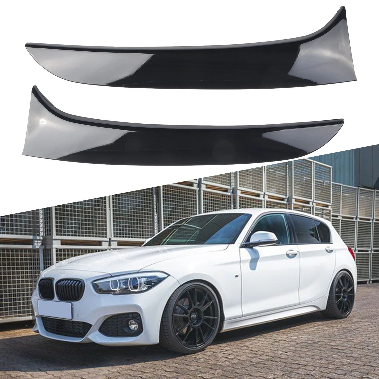 

Protect and Beautify Car Rear Door Glass Spoiler for BMW 1 Series F20 F21 Hatchback 2012 2019, Easy Installation Guaranteed