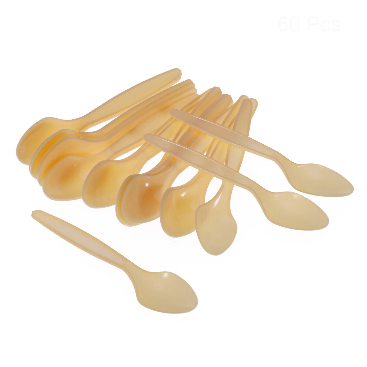 

Spoons Cleardisposable Tea Teaspoons Soup Dessert Utensilsparty Cutlery Set