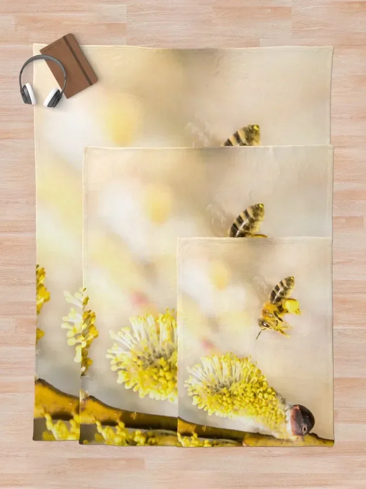 Фланелевый плед Bee