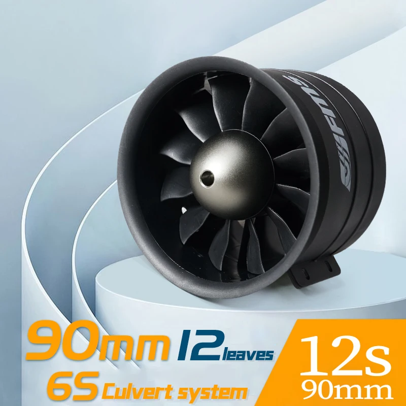 

FMS 90mm Ducted Fan Jet EDF 12 blade With 3970 KV1950 Motor Engine Power 6S RC Airplane Model Plane Aircraft Parts