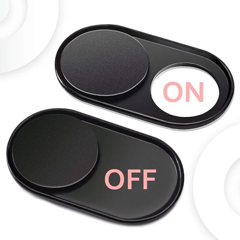 Tongdaytech WebCam Cover Shutter Magnet Slider Metal Ultra Thin Camera Cover For Web Cam Phone PC Laptop Lens Privacy Sticker