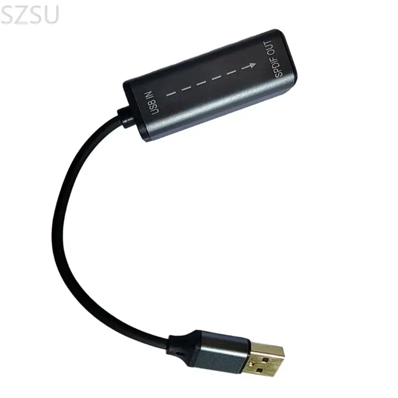Фото SZSU Type C/USB к оптическому переходному кабелю SPDIF для домашнего кинотеатра и звуковых систем №5