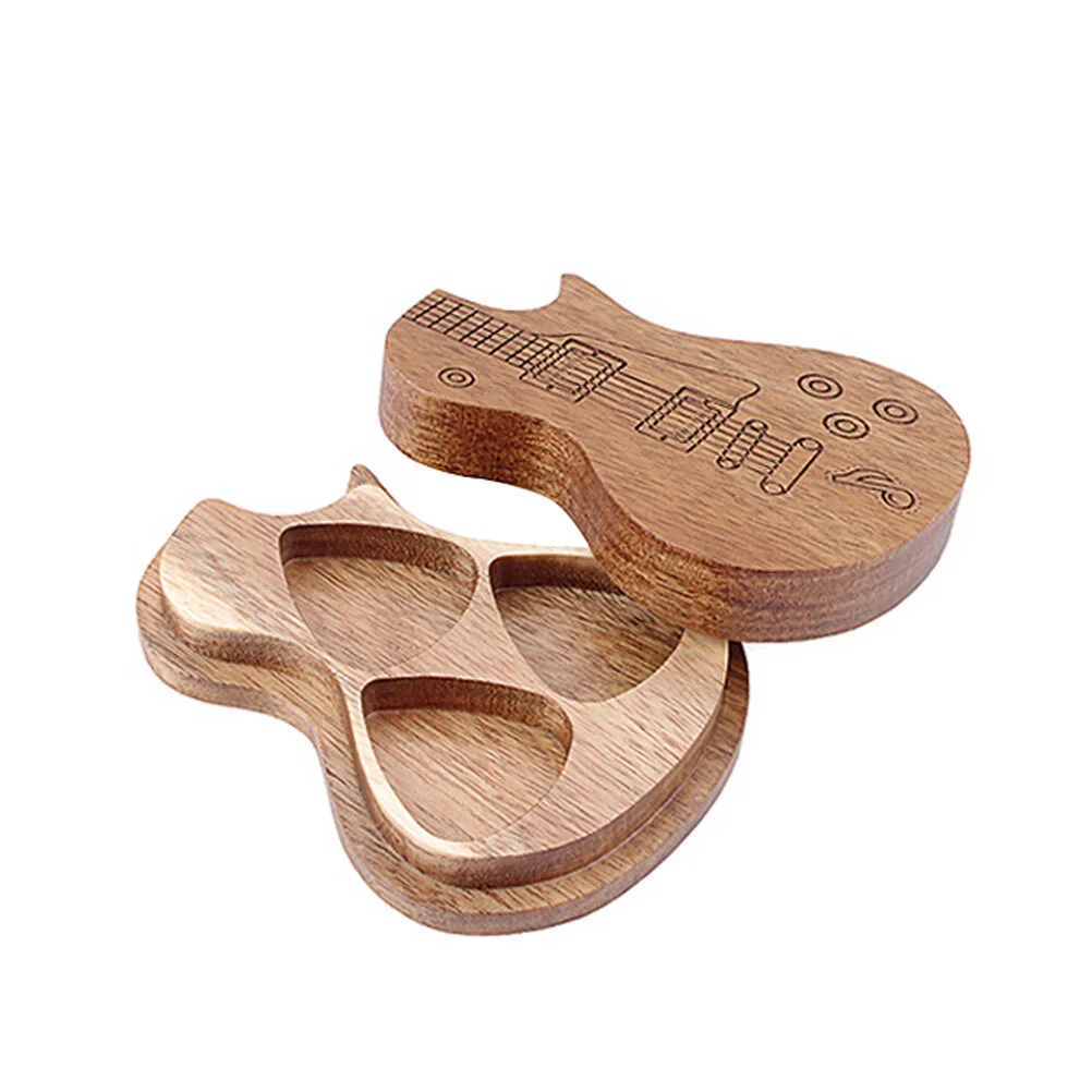 

Storage Rack Holder Para Guardar Guitar Parts Wooden Shelves Box Container Case