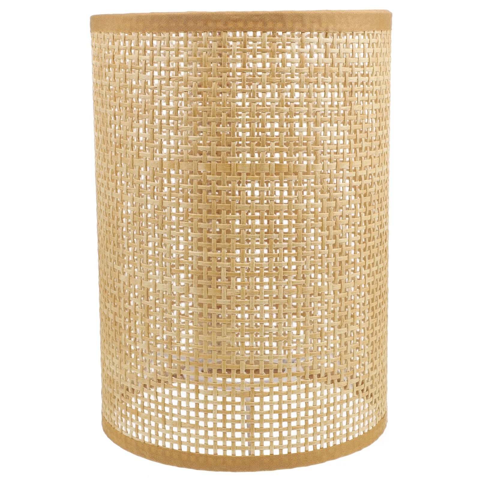 

Woven Lamp Shade Country Hotel Lamp Cover Rattan Lampshade E27/E14 Lampshade for Table Lamp