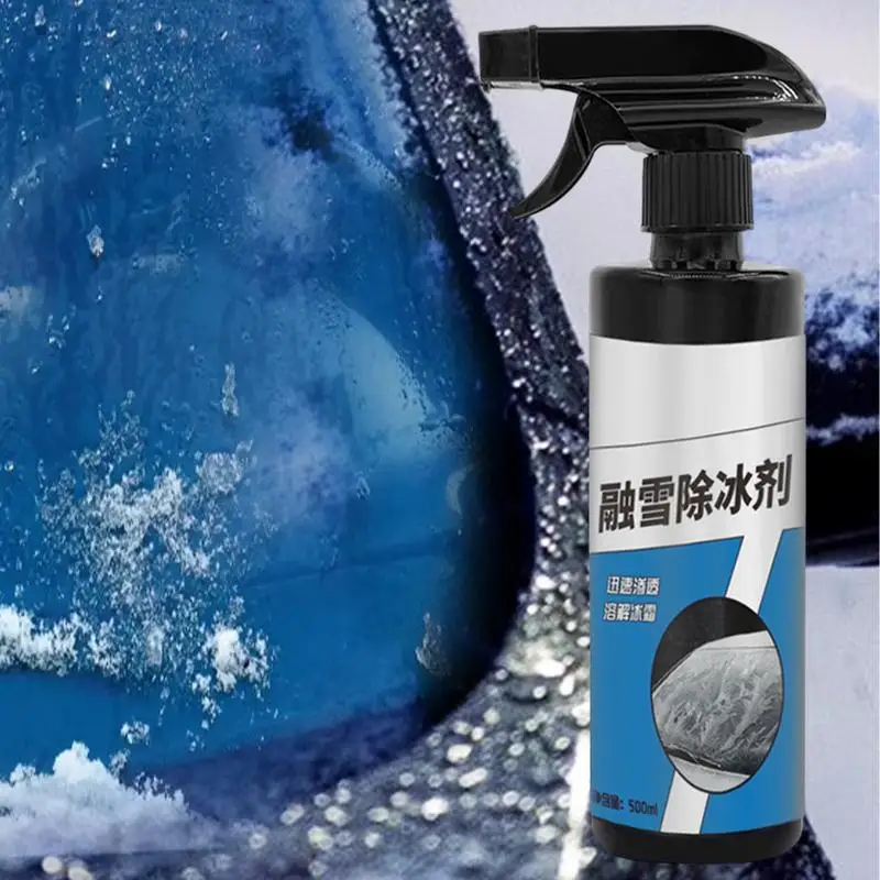 De-icer для лобового стекла автомобиля 500 мл De-Icer автомобильных дворников и зеркал