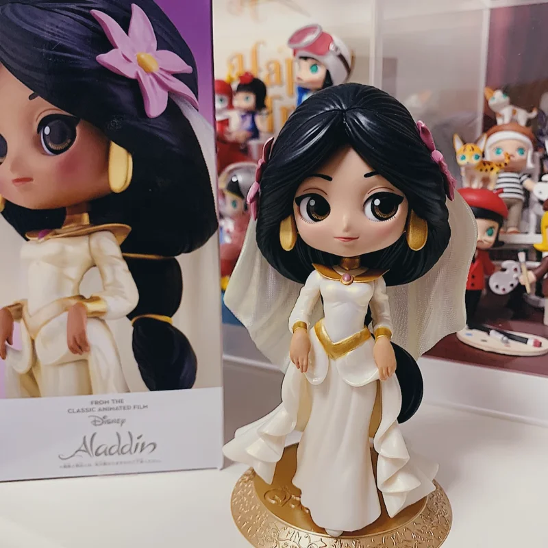 

Original Jasmine Princess Honey Jasmine Wedding Dress Aladdin Figure Assembly Model Toys Collectible Model Ornaments Gifts