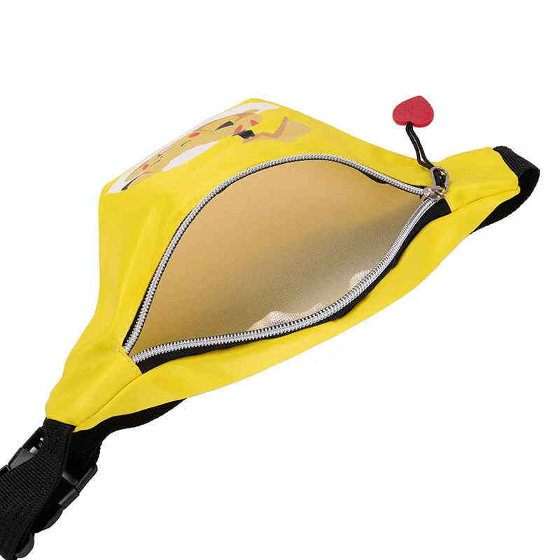 Покемон аниме мультфильм Пикачу детский стиль для мужчин и женщин одно плечо