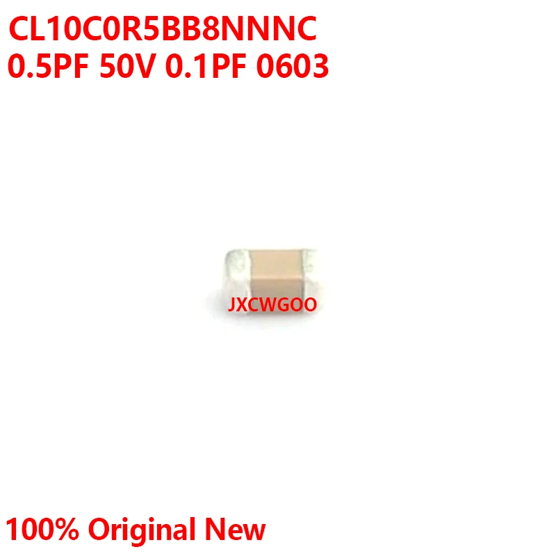 

100 шт. 0.5pF 50 в 0.1pF CL10C0R5BB8NNNC 0603 1pF оригинальный новый