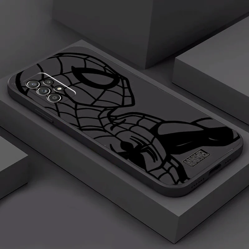 

Marvel Lron Spiderman Phone Cases For Xiaomi Redmi Note 10 10S 10 Pro POCO F3 GT X3 GT M3 Pro X3 NFC Soft TPU Coque Carcasa