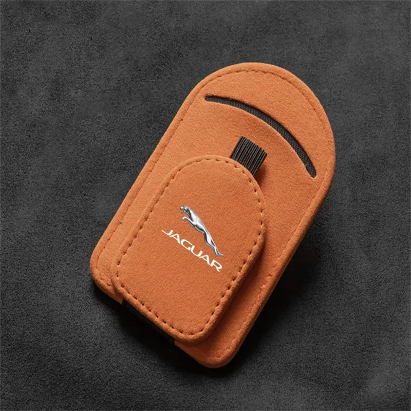 Автомобильный солнцезащитный козырек для хранения зажим очков Jaguar XF XJ XJS XK XKR XE