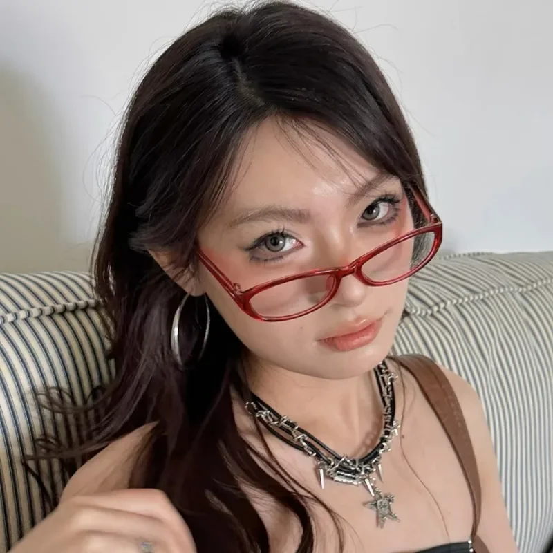 Женские винтажные очки с квадратной оправой