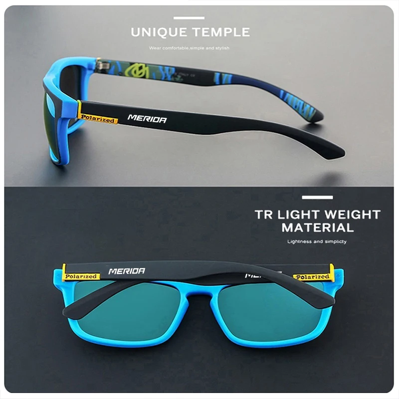 Поляризованные солнцезащитные очки для рыбалки merida вождения модные