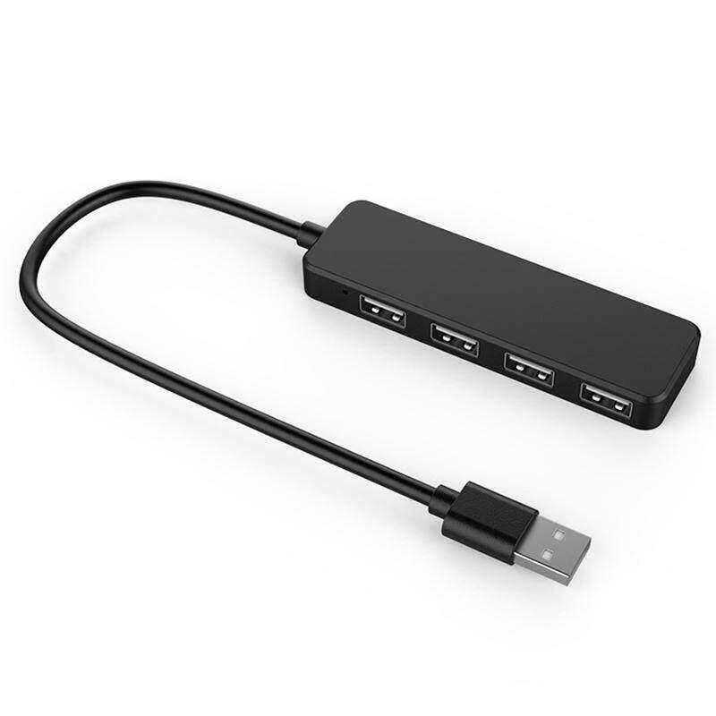 

USB 2,0 4 порта концентратор удлинитель адаптер для ноутбука ПК компьютера зарядное устройство