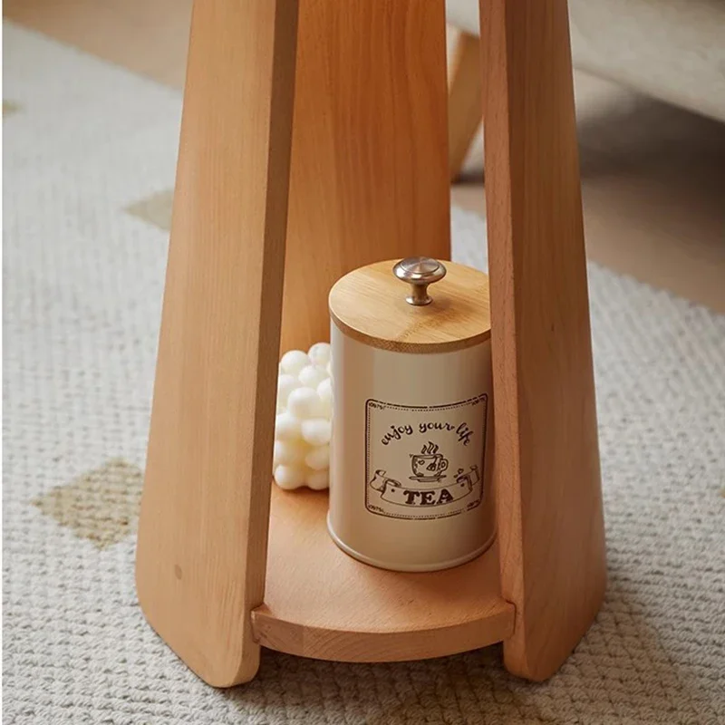 Деревянные диванные столики в скандинавском стиле сидячая гостиная