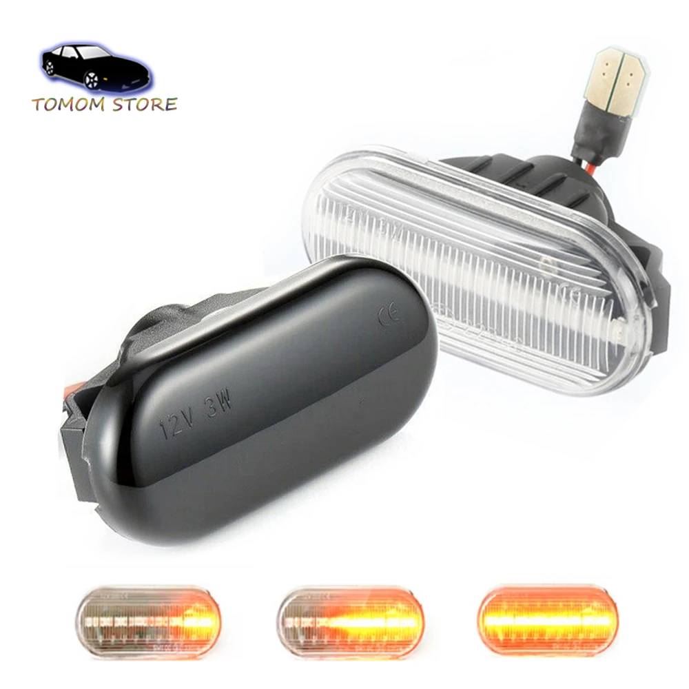 

For Nissan LED Dynamic Amber Turn Signal Indicator Light for Fairlady Armada Cube Camiones D40 Frontier Dualis Livina NP300 Note