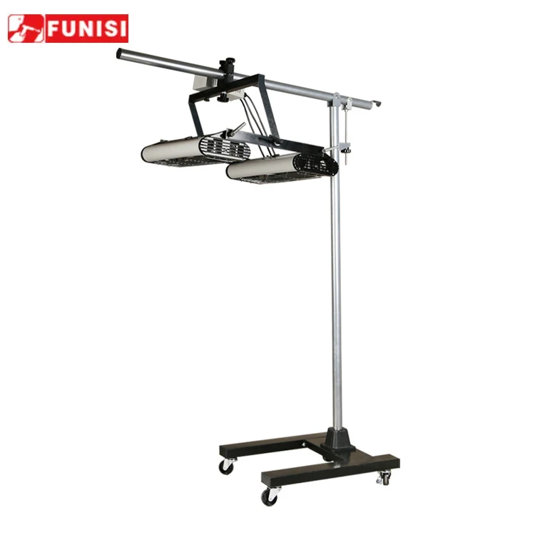 Инфракрасные лампы для сушки краски FUNISI после агрессивного покрытия