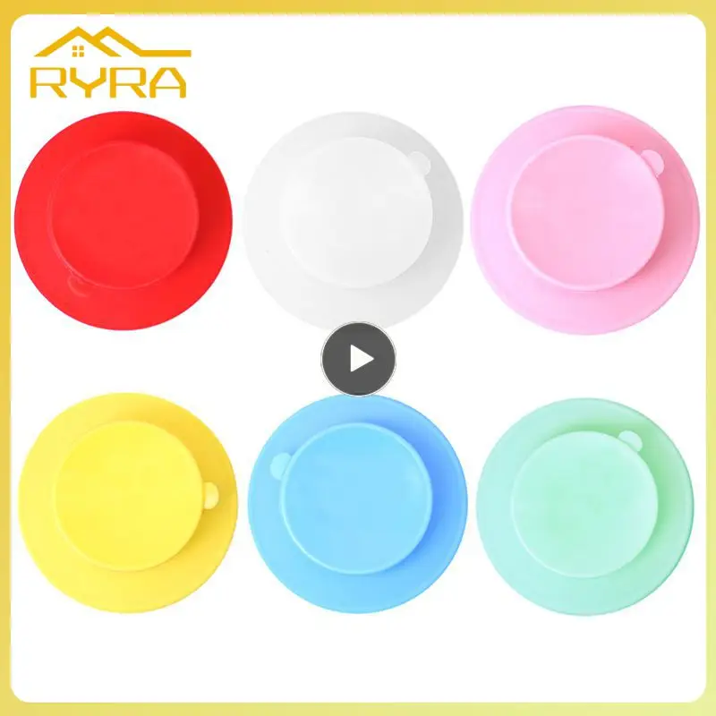 

Home Anti Drop Silicone Fixed Bowl Base Tools Portable Double-sided Suction Drink Cup Pad Durable Table Mat Kitchen Accessories
