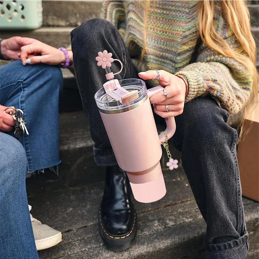 Набор аксессуаров из 9 предметов 3 защитных от разливов пробки с цветами