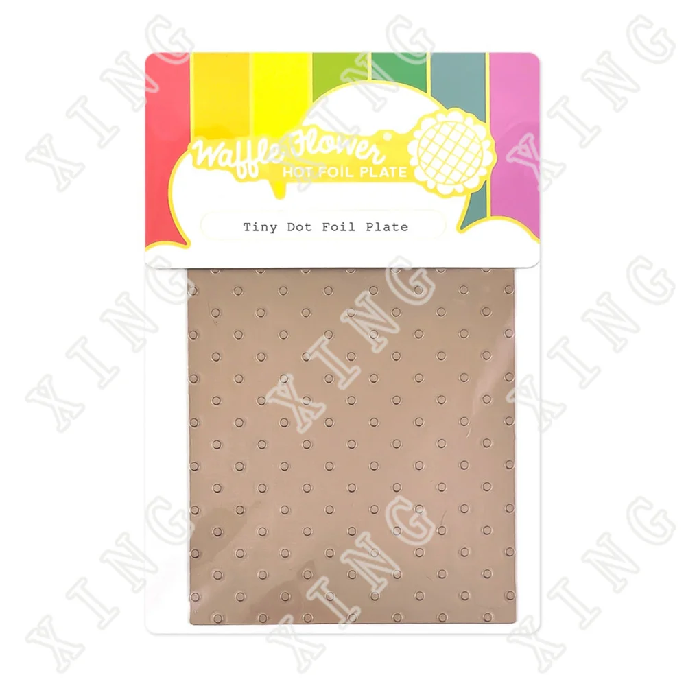 

Tiny Dot Hot Foil Plate Diy Scrapbooking Paper Greeting Card Decoration 2022 New Arrival Craft Metal Cutting Dies Embossing Mold