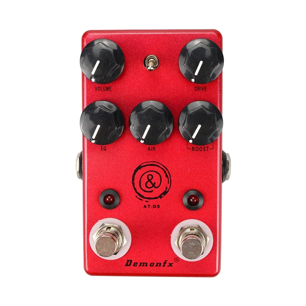 Фото Demonfx AT-DS AT-DS CK COMPRESSOR Overdrive Гитарная педаль эффектов Overdrive с True Bypass CK COMPRESSOR АВТО WAH Гитарная часть №1