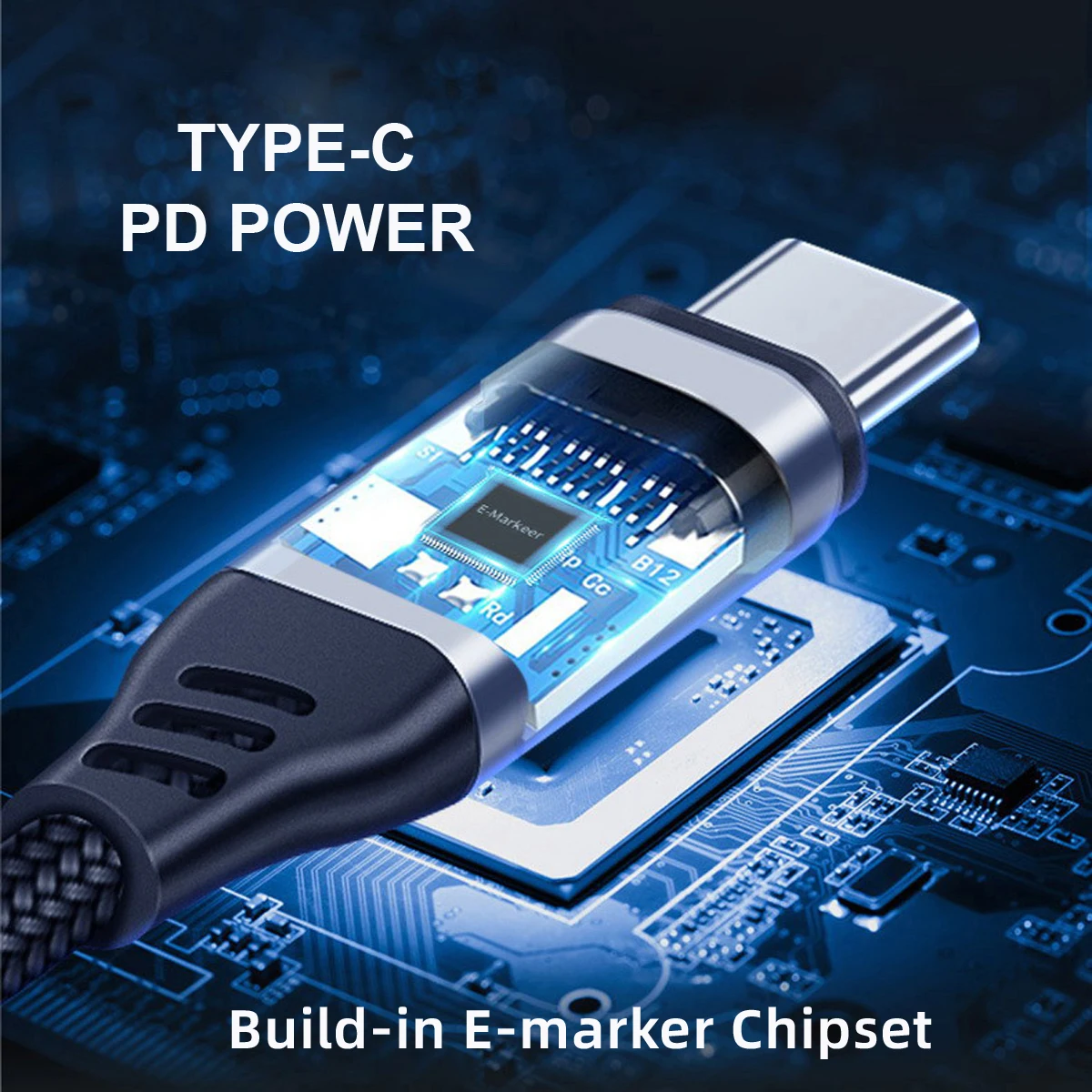 Низкопрофильный угловой прямой угол 240 Вт Type-C стандартный штекер-штекер USB4 40