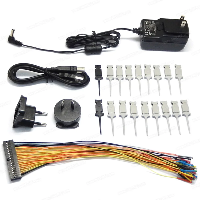 Фото Цифровой логический анализатор Hantek 4032L 32CH 200K 400MSa/s USB PC 2G DDR2 400 МГц 64M для автомобиля №2
