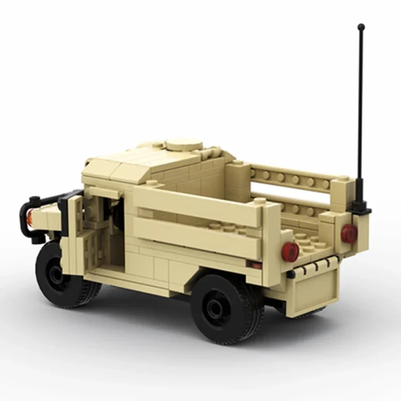 Конструктор Moc M1123 детский военная модель модульные блоки для перевозки грузов