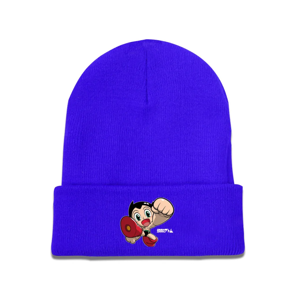 

Essential Mighty Atom Astro Boy Tetsuwan Atomu Cartoons Anime Knitting Beanie Caps Skullies Beanies Ski Caps Soft Bonnet Hats