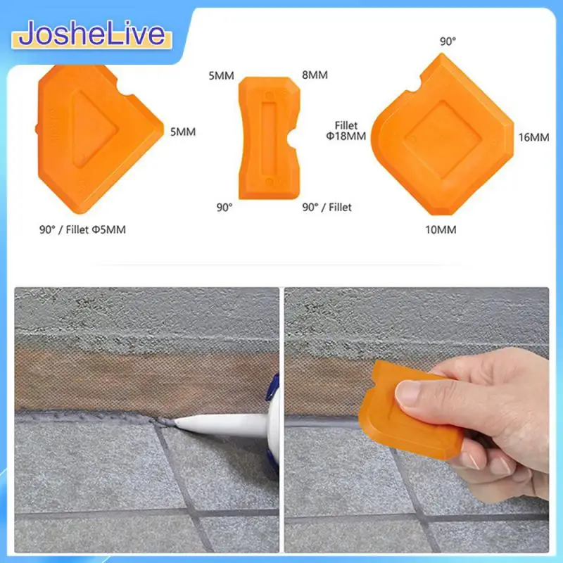 

Glass Glue Corner Scraper Silicone Remover Pads Grout Caulking Tool Caulk Finisher Sealant Smooth Scraper Shovel Binder