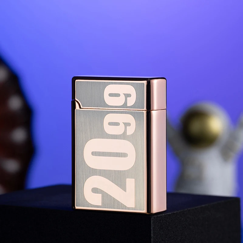Новая металлическая уличная ветрозащитная электрическая USB-зажигалка с