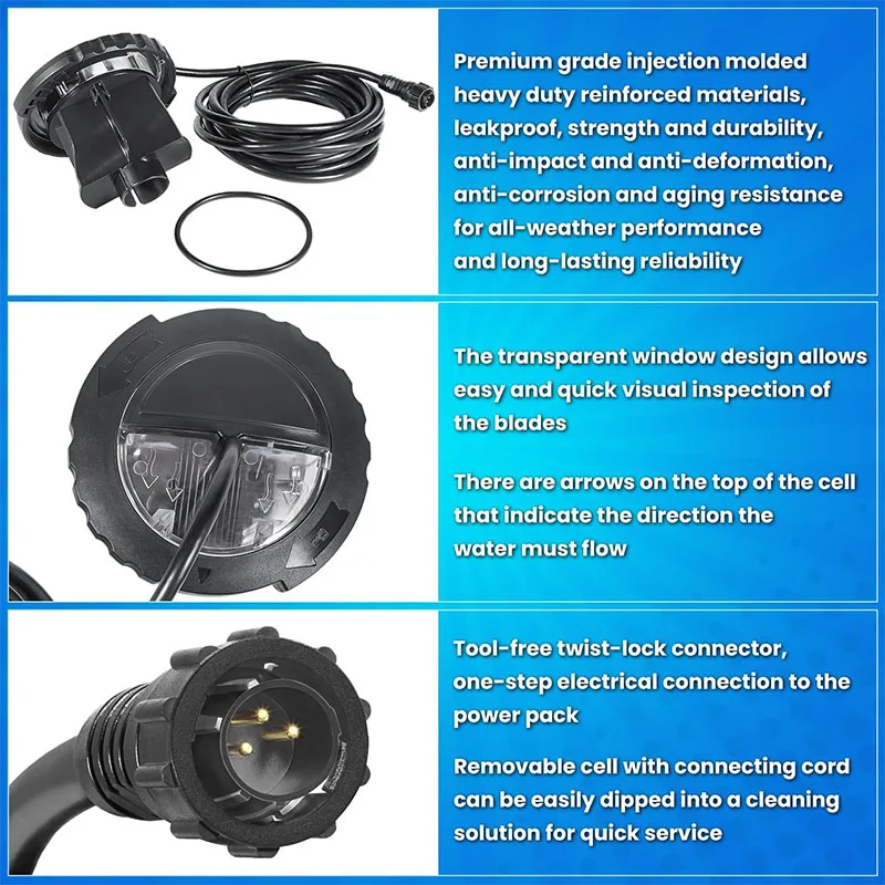 Замена Jandy Zodiac R 0693900 Соляная клетка TruClear в сборе для всех систем генерации хлора