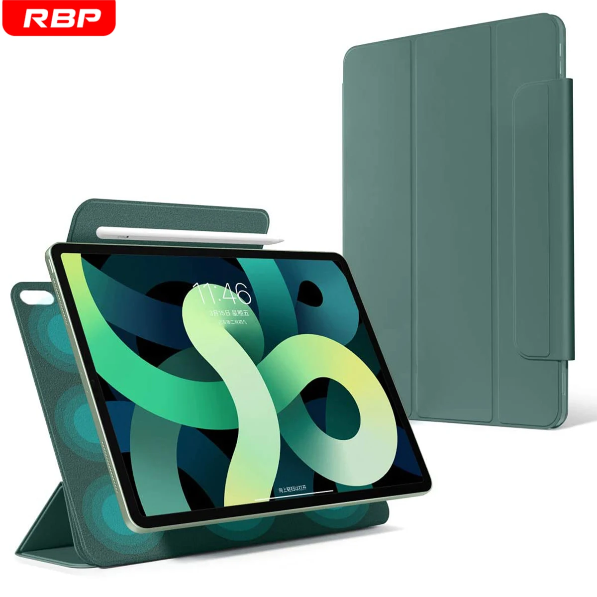 

RBP Case for iPad Mini6 Pro 11 12.9 2020 2021 Detachable separation,For iPad Air 45th Generation 10.9 Magnetic detachable Cover