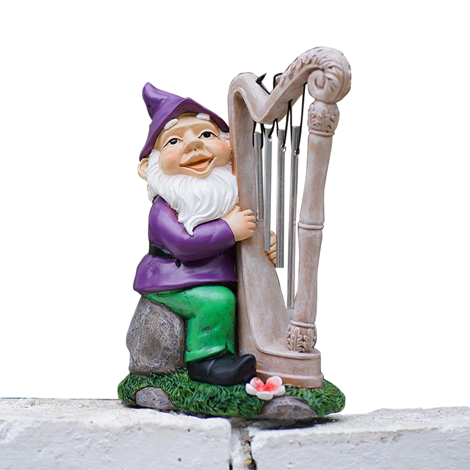 

Статуя гнома садовые украшения, статуэтка гнома из смолы для сада, игровая Гарпа, садовая карликовая статуэтка, домашний декор для внутренн...