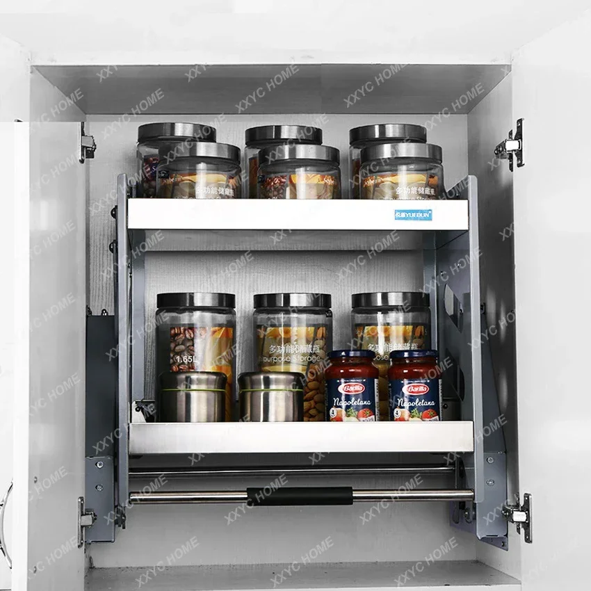 Настенная настольная корзина кухонный шкаф ящики из нержавеющей стали корзины