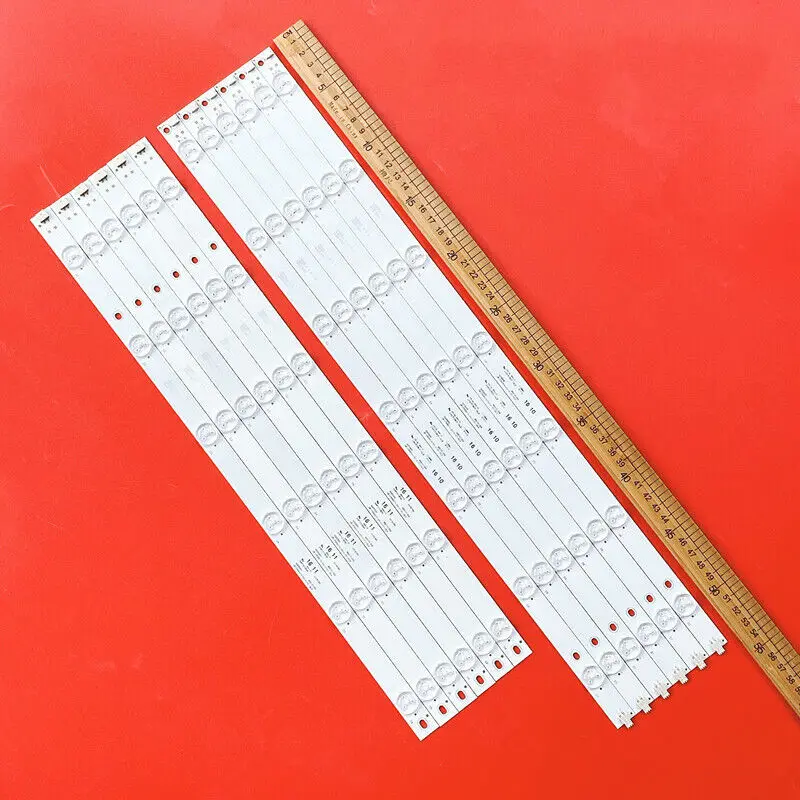 12pcs/Kit LED Strips for 50 TV LBC500U14 E4 C G1 DL5 LB500U14 E4 C G1 DL3 DL4 led tv bar
