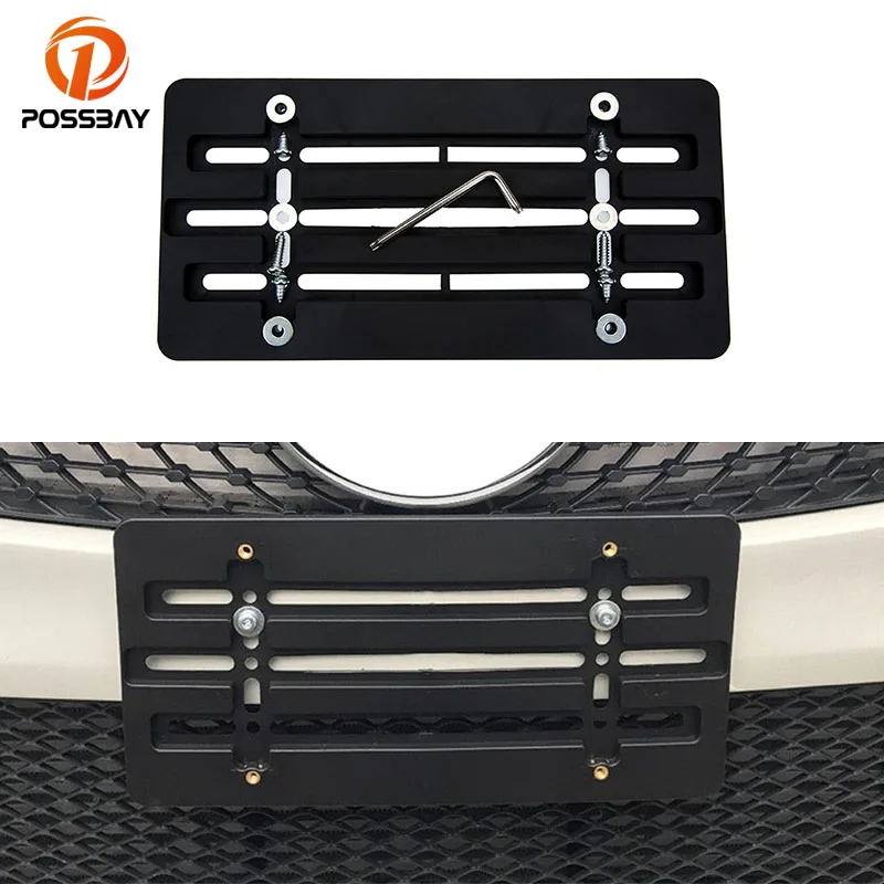 

Universal Car Front License Plate Holder Cover License Frame with Mounting Kit for BMW 1 2 3 4 5 6 7 Series/X1 X2 X3 X4 X5 X6