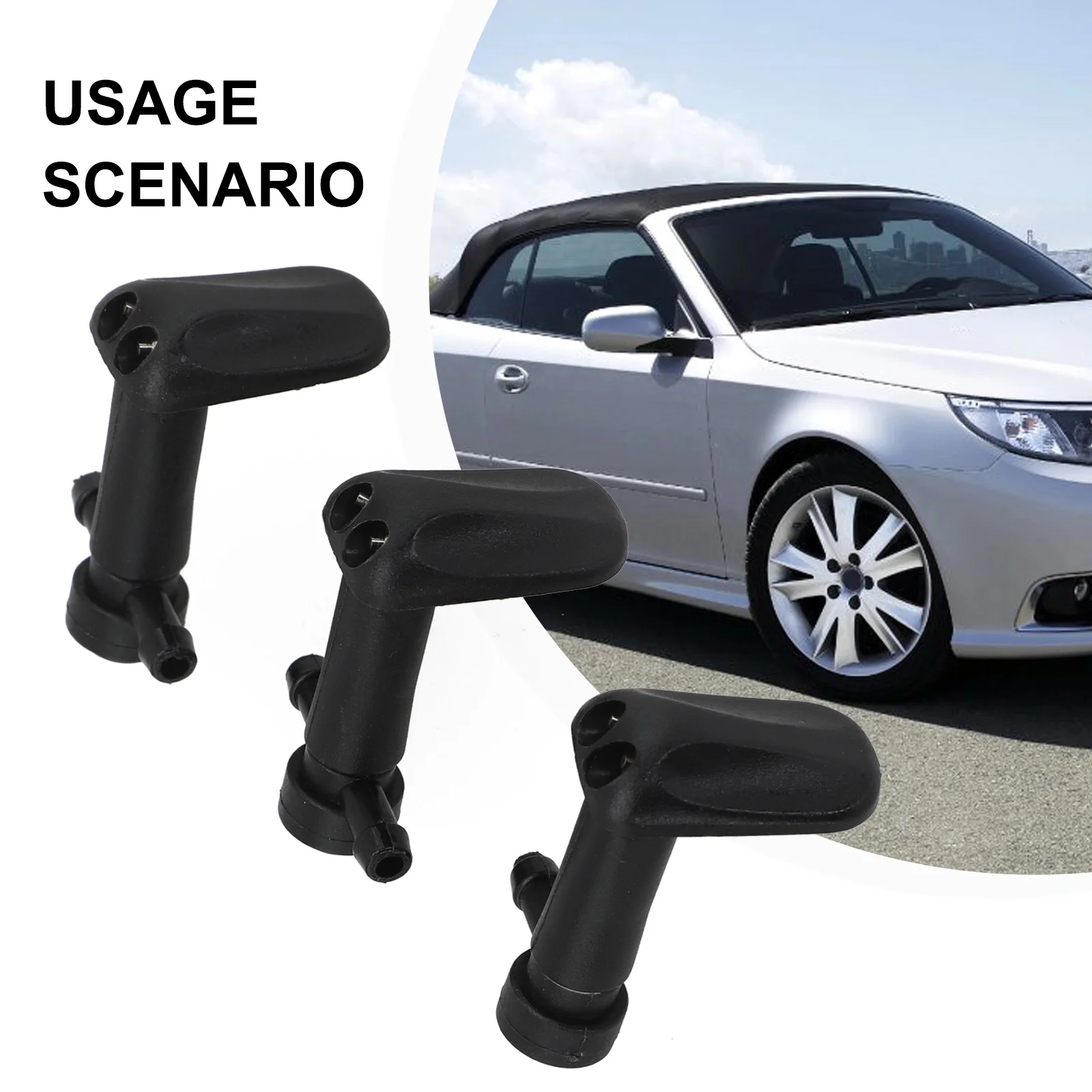 Пластиковые форсунки омывателя лобового стекла для Saab 93 93X 200311 12778850 12778849 (3 шт.)