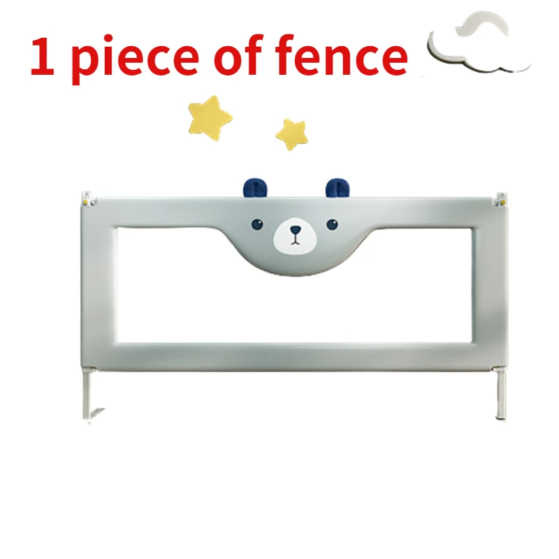 1 Piece of Fence Baby Crib Guardrail High Quality Crib Fence Adjustable Safety Bed Rail Vertical Drop Child Bed Railing