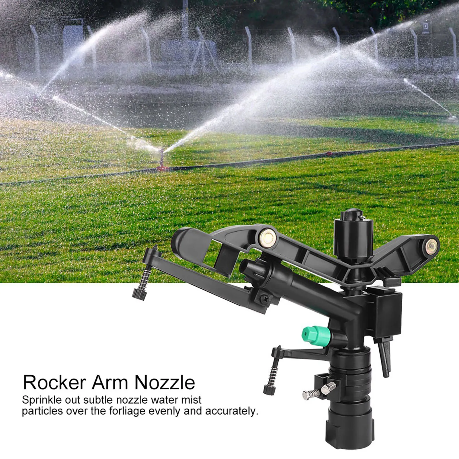 

G1 Female Farm Rotating Rocker Sprinklers 360 degrees rotary jet nozzle Adjustable Agricultural Lawn Sprinklers 1pc