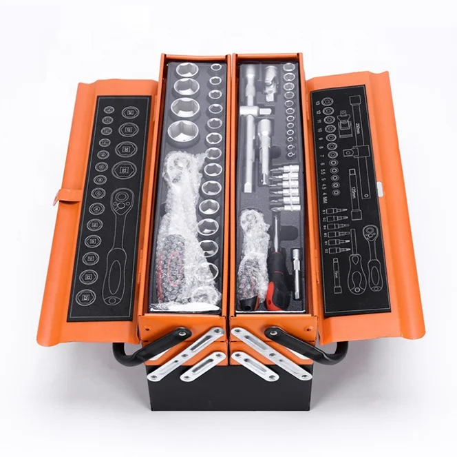 

Tool Sets Bicycle Professional Home Use Construction Tool Socket Set Case