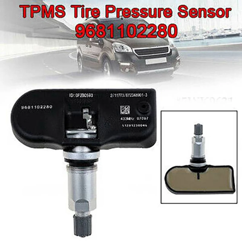 Датчик давления в шинах 4X TPMS датчик для Peugeot 407 207 307 607 508 807 Citroen C4 5 6 7 8 9681102280