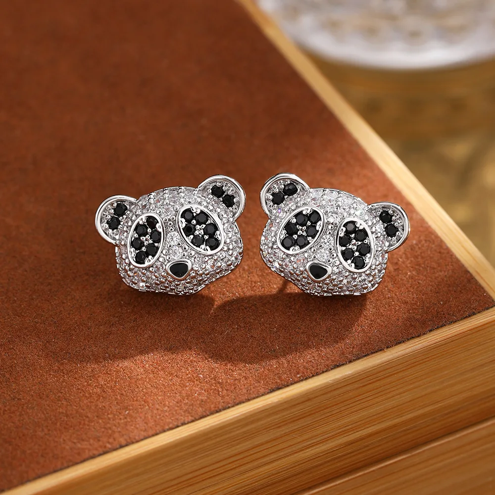 Новинка яркие разноцветные изысканные серьги Anjj в виде животных из мультфильма