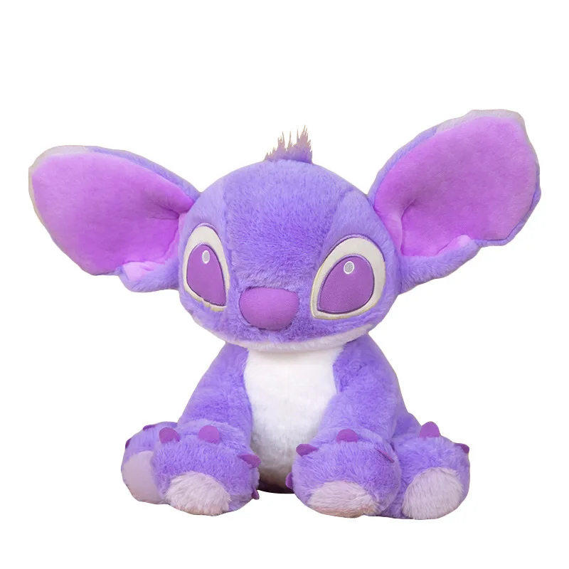 

30cm New Disney Purple Lilo And Stitch Plush Toy Anime Cute Things Kawaii Plushie Kids Dolls Girls Boy Gift For Girlfriend