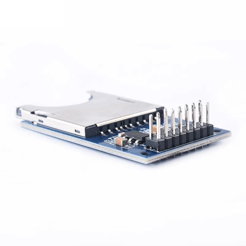 Фото Модуль SD-карты, 5 шт., модуль карты Micro SD, интерфейс SPI, мини-считыватель/запись карт TF №4