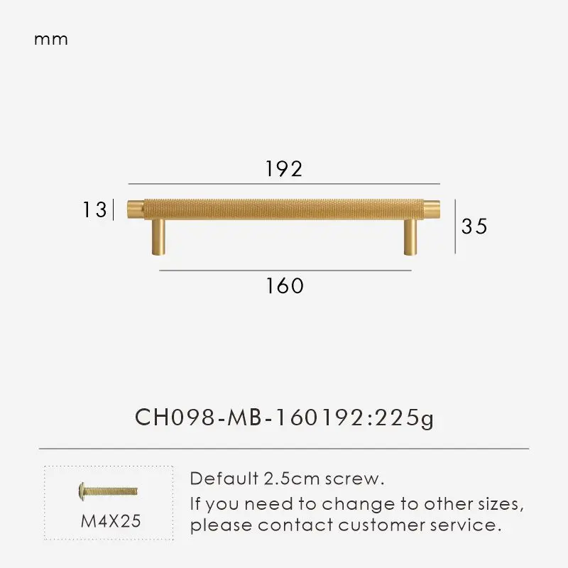 

Ручки для шкафов Nurlin, черные, латунь