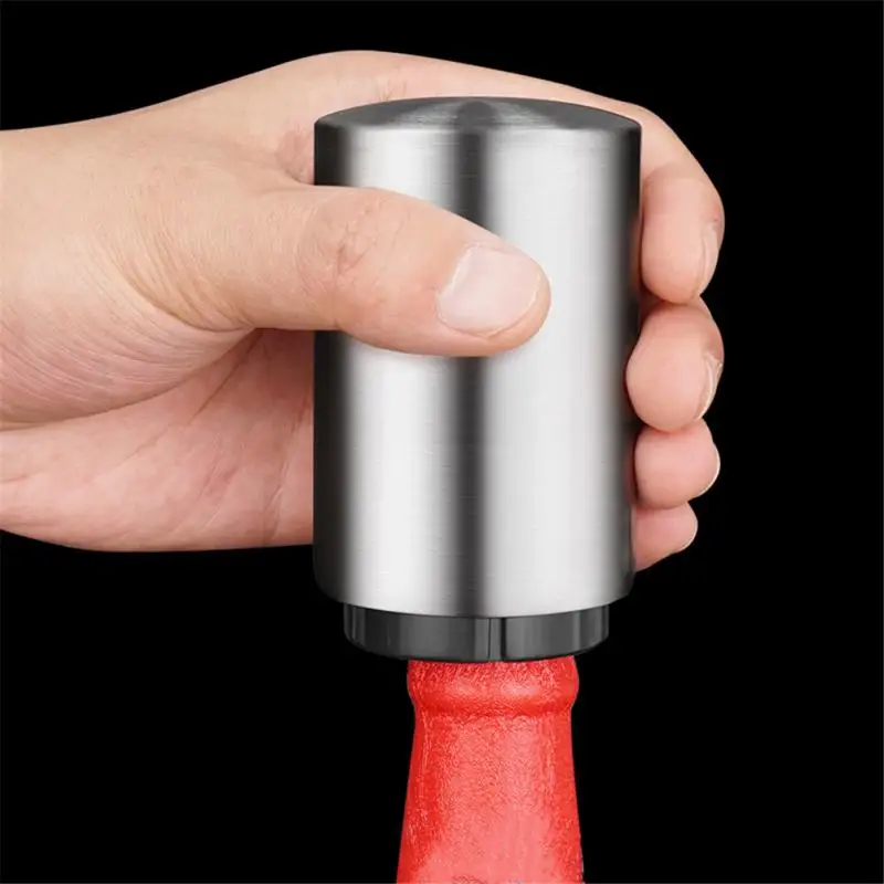 

No Damage To Caps Creative Press Corkscrew Bar Gadgets Corkscrew Portable Bottle Opener Kitchen Accessories Kitchen Tools