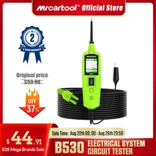 MRCARTOOL B530 Automotive Circuit Tester Scanner With LED Display Car Electrical System Diagnostic Tool Set For 12V/24V Vehicles