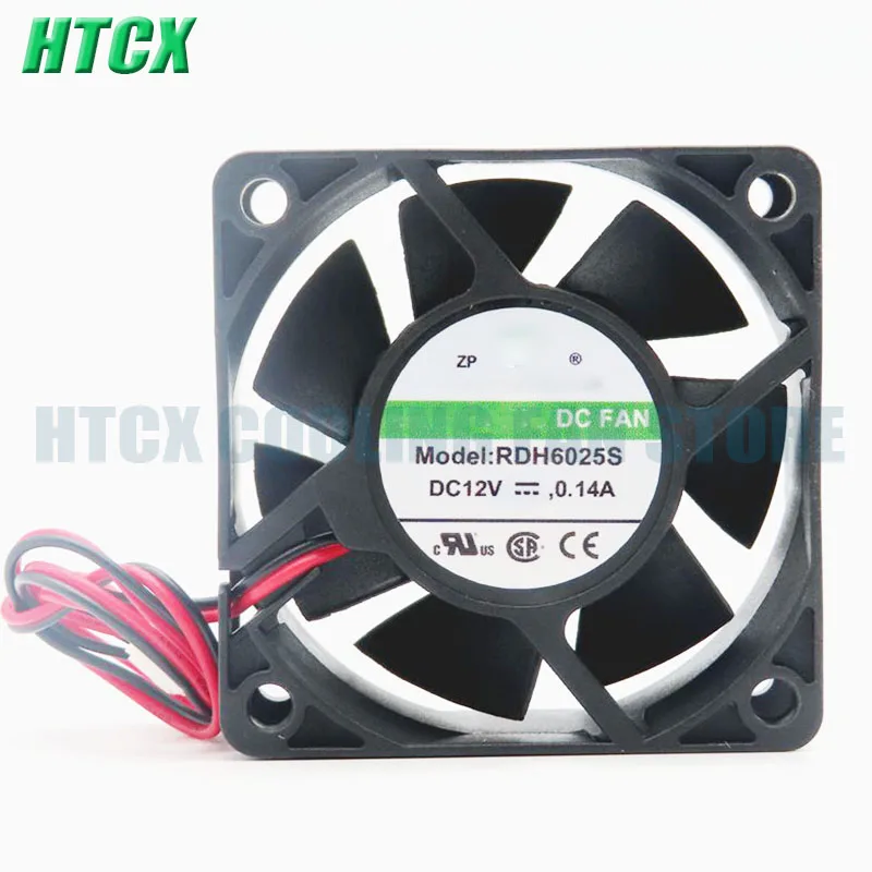 Новый 2-проводной охлаждающий вентилятор RDH6025S 24 В 6025 а 6 см
